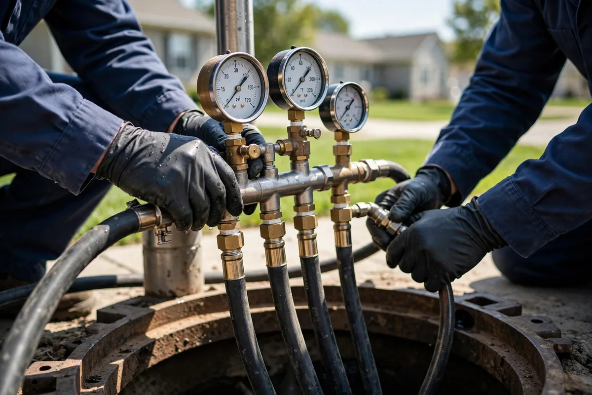 Cured-in-place pipe lining in Bloomingdale, IL — local sewer specialist at work