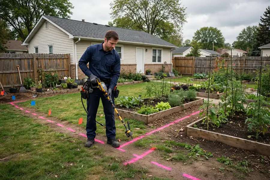 Sewer leak detection in Hoffman Estates, IL — local sewer specialist at work