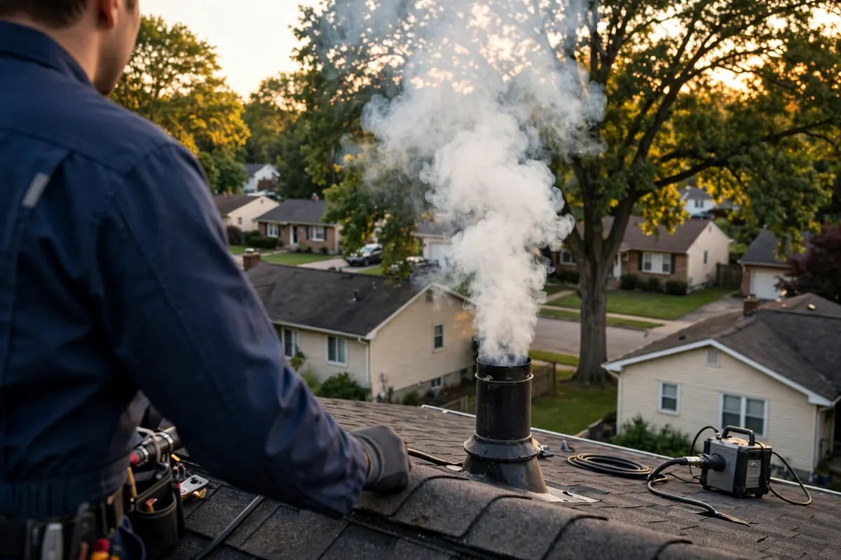 Sewer leak detection in Streamwood, IL — local sewer specialist at work