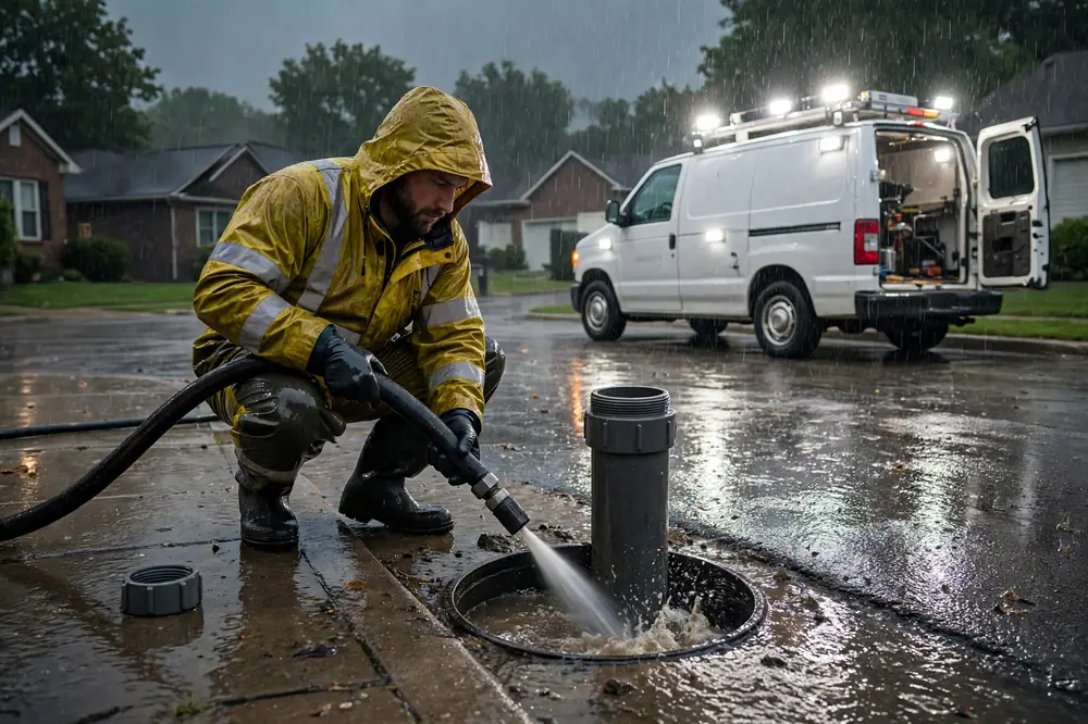 Emergency sewer repair in Palatine — serving Bartlett, IL
