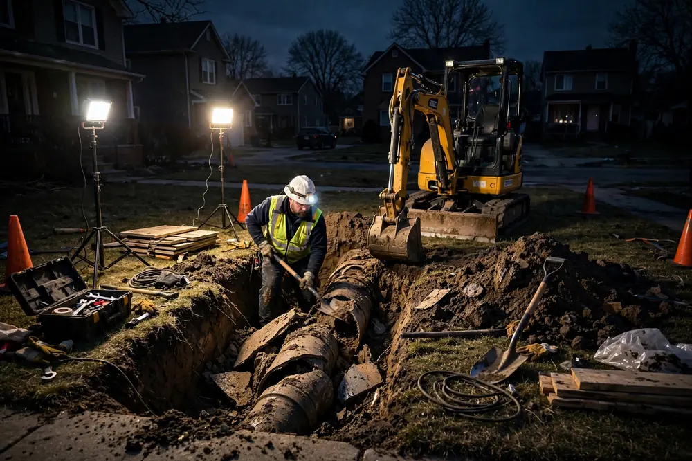 Emergency sewer repair in West Chicago — serving Bartlett, IL
