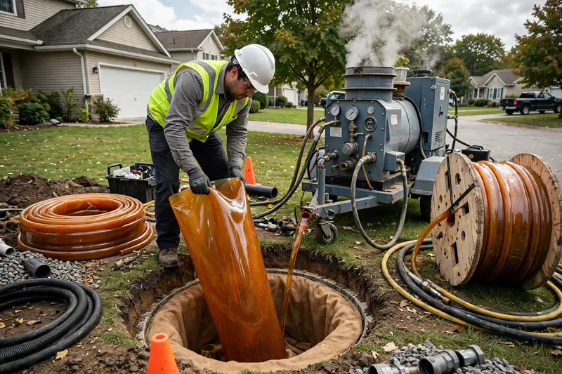 Cured-in-place pipe lining in Addison — serving Bartlett, IL