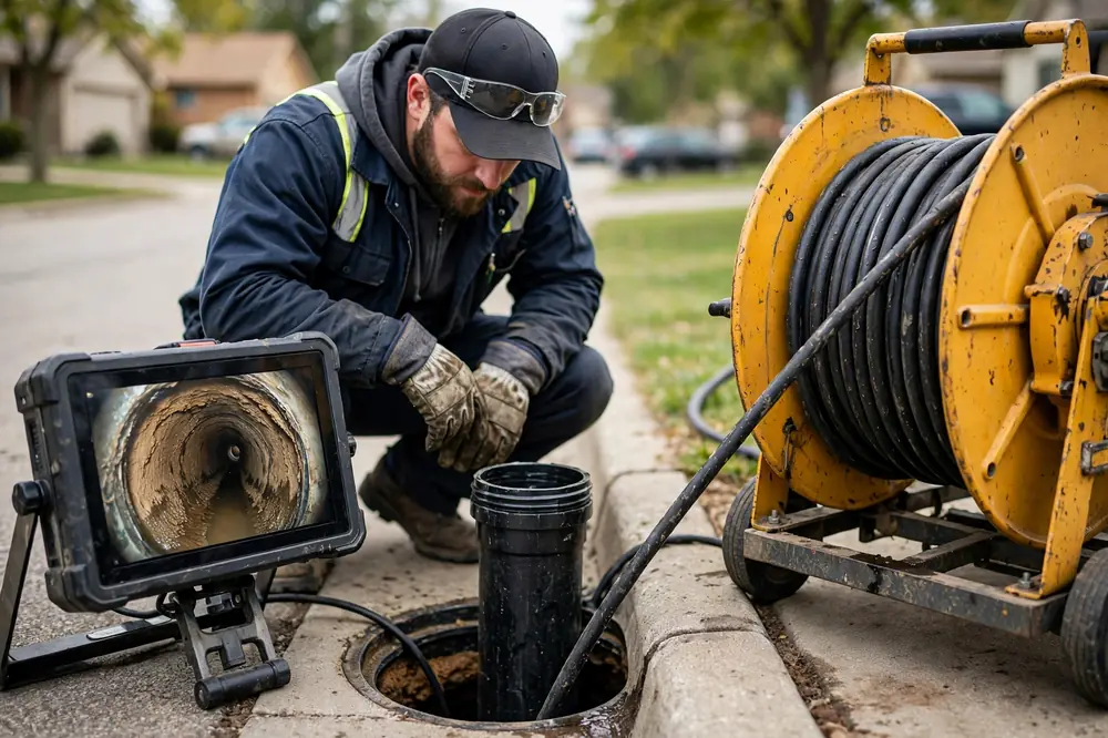 Sewer camera inspection in Streamwood — serving Bartlett, IL