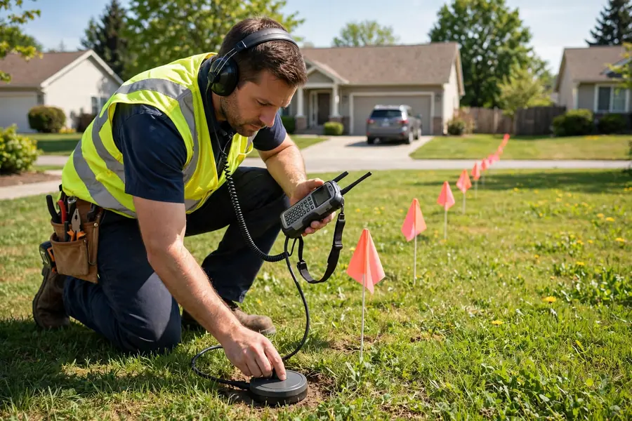 Detección de fugas de alcantarillado en Glendale Heights, IL