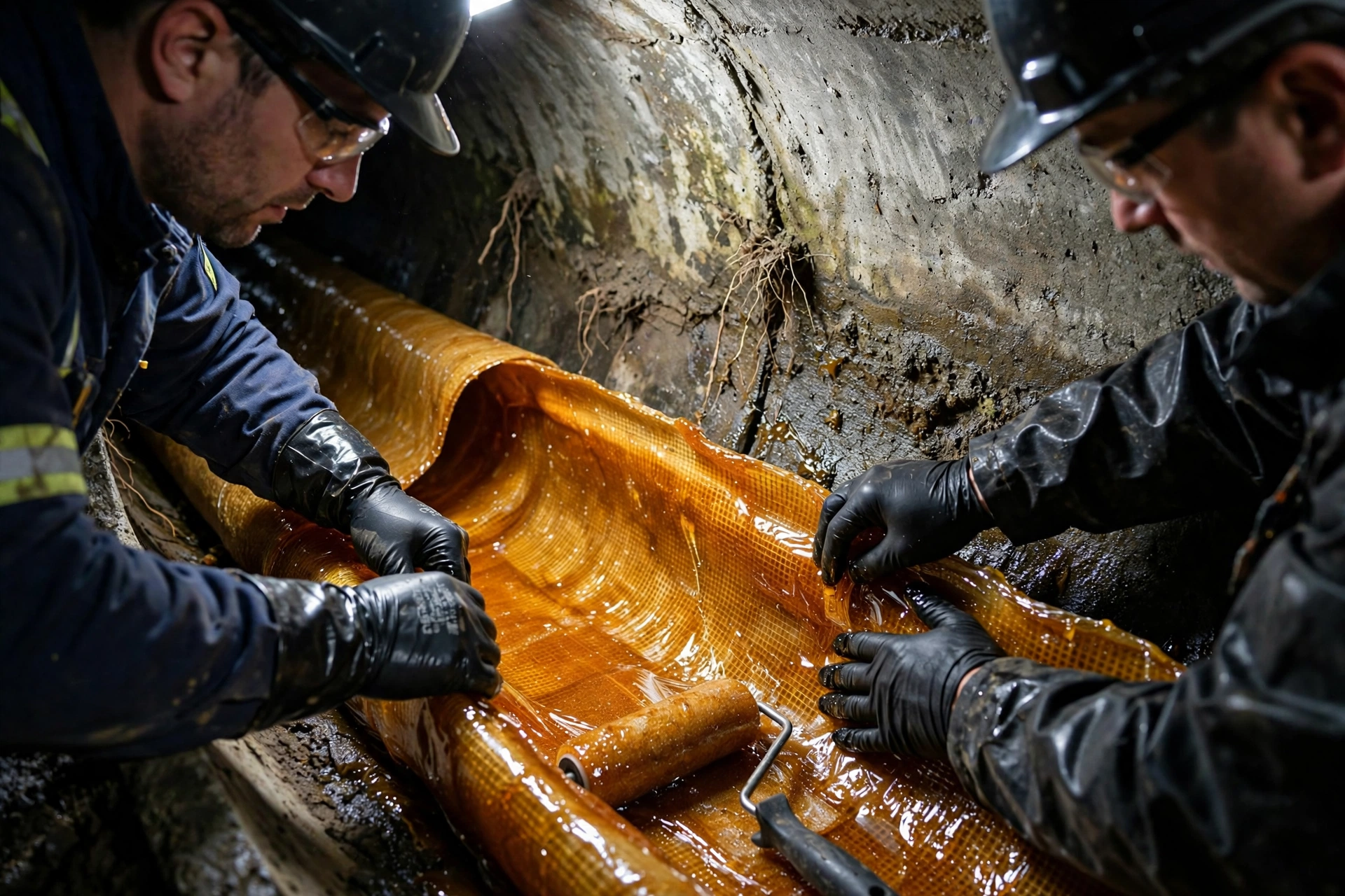 Pipe Lining in Bartlett, IL — work photo